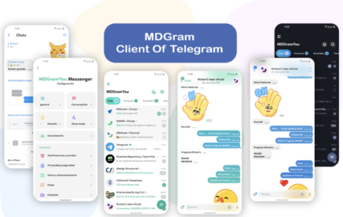 MDGram Messenger Official